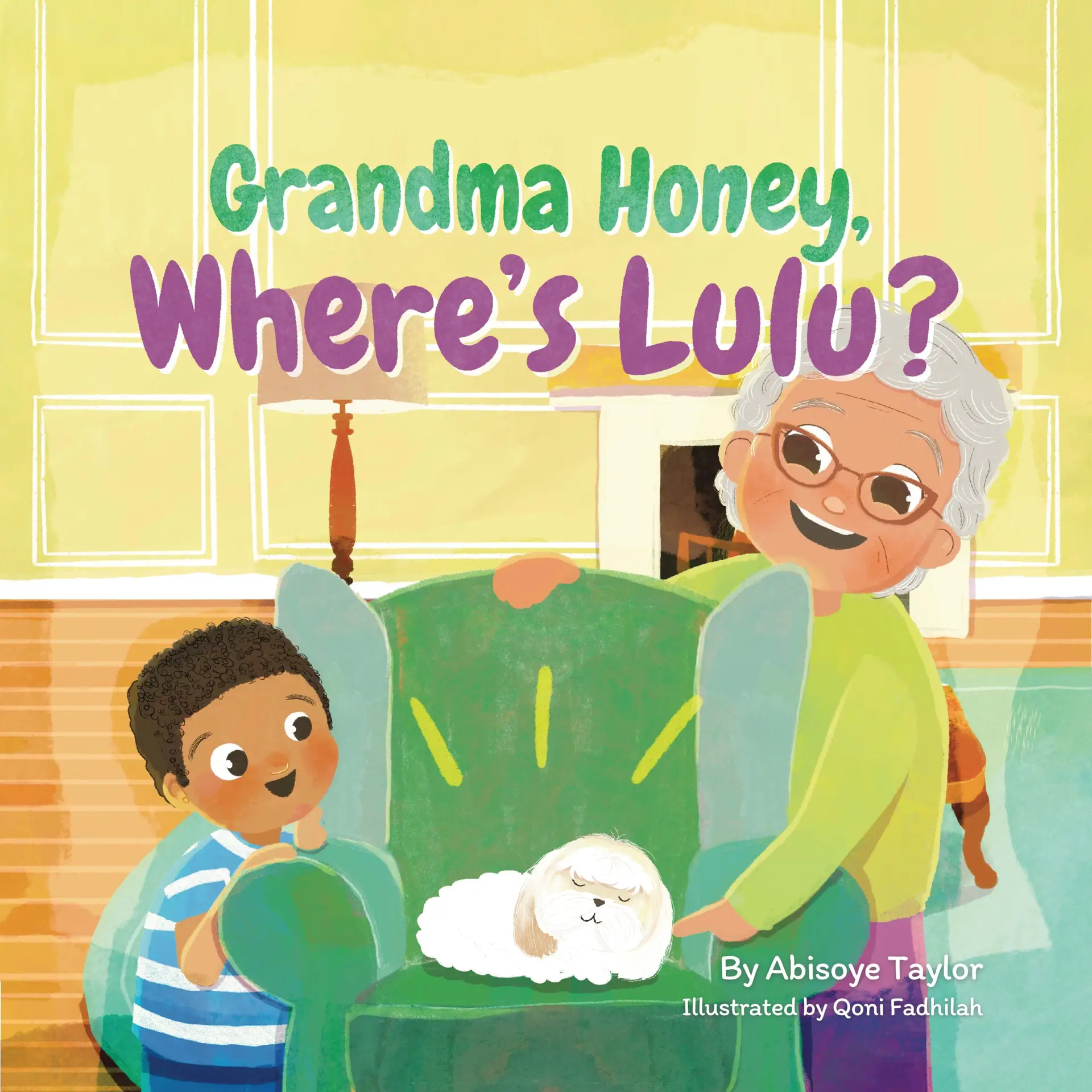 Grandma Honey, Where’s Lulu children’s book cover